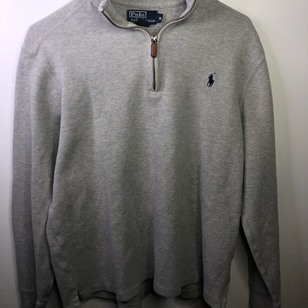 polo ralph lauren half zip up